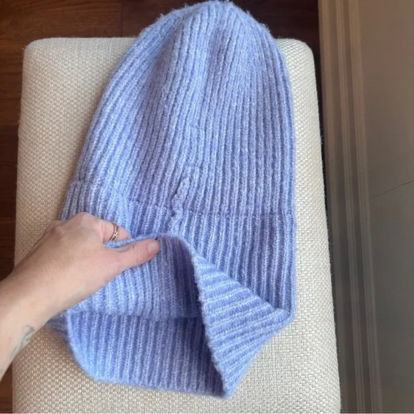 Free People Lavender Knit Hat - Picture 4 of 5